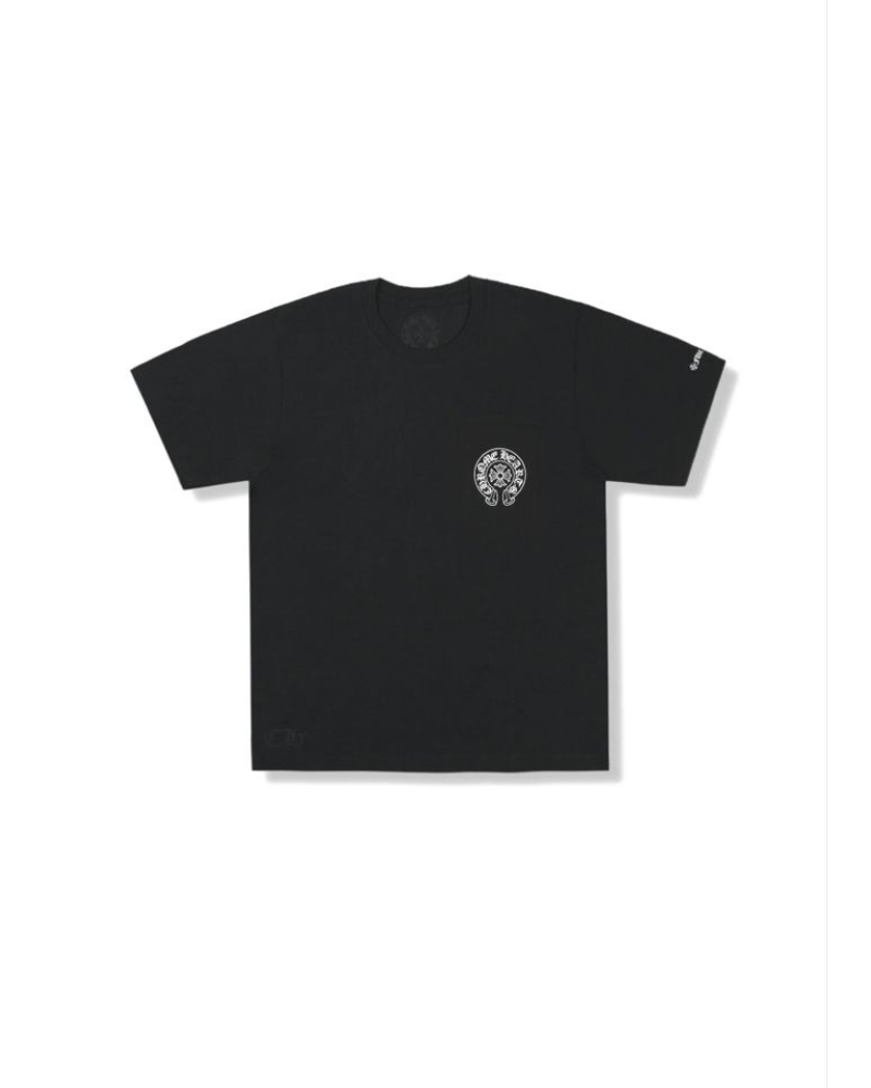 Chrome Hearts Horseshoe Pocket Short Sleeve T-Shirt